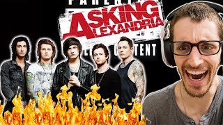 HipHop Heads FIRST TIME Hearing ASKING ALEXANDRIA quotNot The American Averagequot REACTION [upl. by Vizzone]