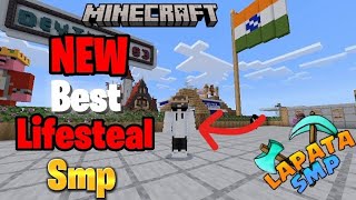 🔥 New BEST Survival smp server for Minecraft 💸  pocket  Java  247 online LifeSteal Smp 🥰 [upl. by Tierell]