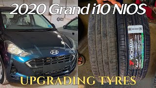 Hyundai Grand i10 Nios  Yokohama Earth1 Tyre Upgrade [upl. by Raknahs]