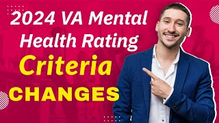 2024 VA Disability Updates What’s Changing for Mental Health Ratings [upl. by Ennael]