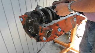 How to Assemble a Chevy Engine Part 1 [upl. by Aerdnaxela842]