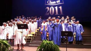 Crim High School Graduation 2011 Class Song Directed and Arranged by Yours Truly [upl. by Candice]