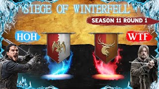 Siege of Winterfell HOH vs WTF S11M01 [upl. by Gilud]