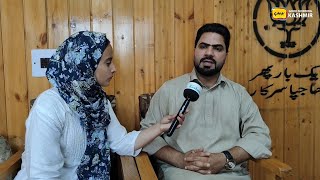 BJPs Sajid Yousuf in conversation with Zarka Shafi [upl. by Airetak]