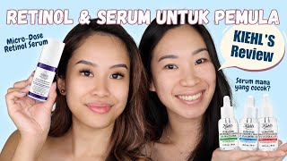 RETINOL DAN SERUM BAGUS UNTUK PEMULA  Kiehls review 1 bulan pemakaian [upl. by Tooley]