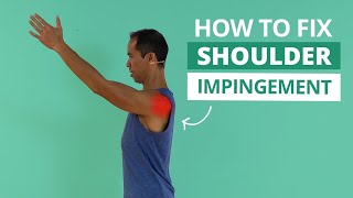 SHOULDER IMPINGEMENT 8 Exercises and Strategies to Treat it For Good [upl. by Notxam887]