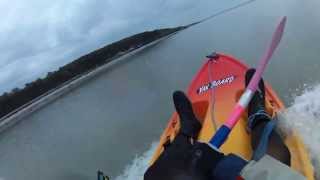 Kayak Surf Mascaret Mont Saint Michel [upl. by Joappa]