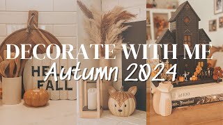 Autumn Decorate with me  Lets get the cozy vibes out 2024 [upl. by Di906]