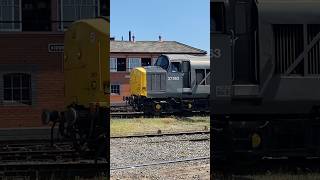 Class 37 at Kidderminster [upl. by Burrow]