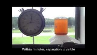 Biodiesel Transesterification Reaction with ShockWave Power Biodiesel Reactor [upl. by Nylaroc]