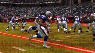 NFL 2007 Super Bowl XLII  New York Giants vs New England Patriots  4th Qrt  Madden 08  HD [upl. by Ellehsal288]