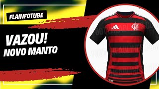 Nova camisa do flamengo 2024  Flainfotube [upl. by Aelram]