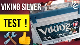 TEST akumulatora Viking Silver 65Ah 640A P [upl. by Leroj691]