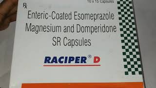 Raciper D Capsules in hindi  Side Effects Composition and Benefit [upl. by Peednam]