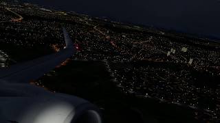 P3Dv4 Epic Night Lighting Departure from Glasgow  PMDG 737700NGX  Ultimate Realism FS2017 [upl. by Jeminah]