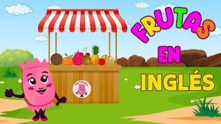 FRUTAS en INGLÉS para NIÑOS  Tina Educativa [upl. by Endor]