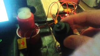 Testing arduino controlled bilgepump ROVproject [upl. by Ayocal]