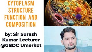 Cytoplasm structure function and composition STB PTB FTB NCERT HindiUrdu By Sir Suresh Kumar [upl. by Pope]