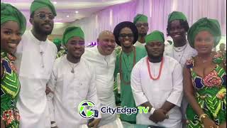 FAITHIA BALOGUN’S FATHER BURIAL CEREMONY  SAHEED BALOGUN  LIZ ANJORIN  FEMI ADEBAYO  PASUMA [upl. by Lehcim]