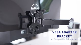 MOUNTDLSSE2 VESA Adapter for Compatible Dell Monitors by VIVO [upl. by Aeret]