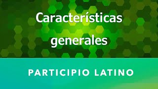 El participio en latín 13  Características generales [upl. by Sivraj]