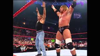 DX REUNITED AT 2006 WWE RAW HHH amp HBK REUNION [upl. by Ntsud184]