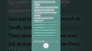 Dua Lipa DaBaby  Levitating feat DaBaby  Speed Up shorts lyrics [upl. by Semyaj108]