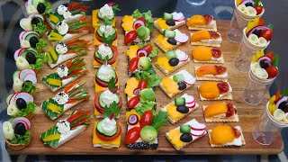 7 Appetizer Recipes to Dazzle Any Celebration  Easy and Elegant [upl. by Toddie]