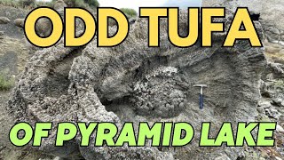 WEIRD Tufa Deposits of Pyramid Lake from Ancient Lake Lahontan in Northwestern Nevada [upl. by Ardene]