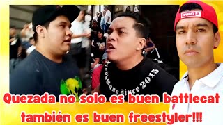 QUEZADA la rompe también en FREESTYLE  Lalo reacciona a QUEZADA vs SICARIOMC [upl. by Oralla]