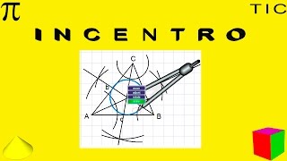 INCENTRO DE UN TRIÁNGULOBISECTRICES [upl. by Elraet10]