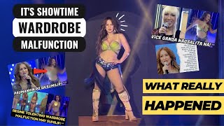 What Really Happened  Wardrobe Malfunction on quotIts Showtimequot  Regine Tolentino [upl. by Matelda]