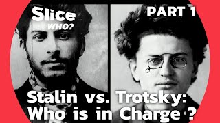 Stalin vs Trotsky The Showdown for USSR Control After Lenin’s Death  PART 1 SLICE WHO [upl. by Jaquith]