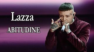 Lazza – ABITUDINE TestoLyrics [upl. by Norrag883]