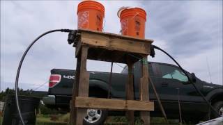 Simple Gravity Drip Irrigation [upl. by Coppola365]