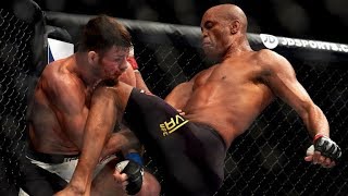 Anderson Silva vs Michael Bisping FIGHT HIGHLIGHTS [upl. by Okir409]