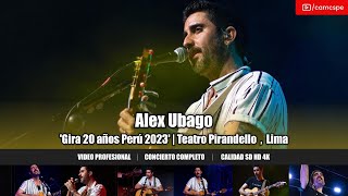 Alex Ubago Gira 20 años Perú 2023  Teatro Pirandello Lima [upl. by Ninnahc]