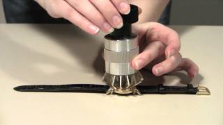 Watchmakers Tool  Bergeon Watch Crystal Lift [upl. by Cindee941]