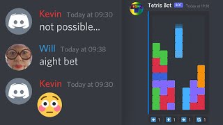 Making Tetris Using Discords Bot API [upl. by Amzu]