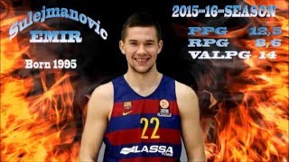 EMIR SULEJMANOVIC 22 highlights season 201516 [upl. by Nyladgam]