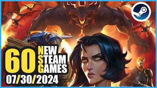 New Steam Games Tuesday July 30th 2024 [upl. by Kerman]