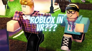 Roblox but in VR [upl. by Ahsitahs]