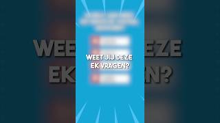 EK 2024 QUIZ  WEET JIJ ZE ALLE 3 ek ek2024 quiz nederlandselftal nederland [upl. by Lednem]