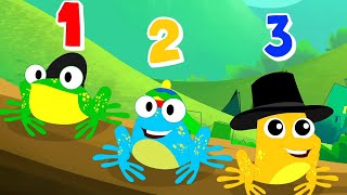 Ten Little Froggies  The Frog Song  Nursery Rhymes and Songs For Babies  Kids Rhyme [upl. by Peter]