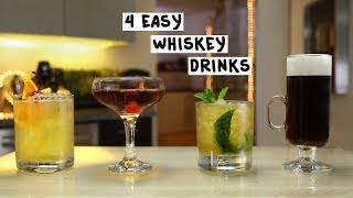 Four Easy Whiskey Drinks [upl. by Nnyroc]