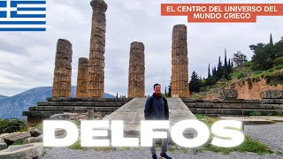 DELFOS 🇬🇷 4K Viaje a la Antigua Grecia  Visitando el TEMPLO DE APOLO  HISTORIA [upl. by Isidoro]