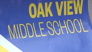 Oak View Middle School celebrates a new classroom building opening [upl. by Marc]