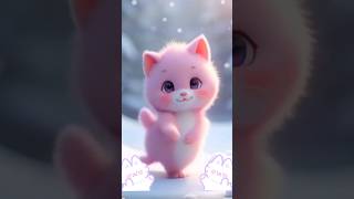 Pink kitten dance kitty shortscat [upl. by Morgen289]