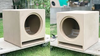 DIY Subwoofer box 10 inch EP12 [upl. by Montgomery893]