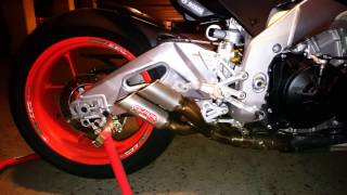 Testride  Aprilia Tuono 1100 Factory with GPR Thunderslash exhaust [upl. by Notneuq]